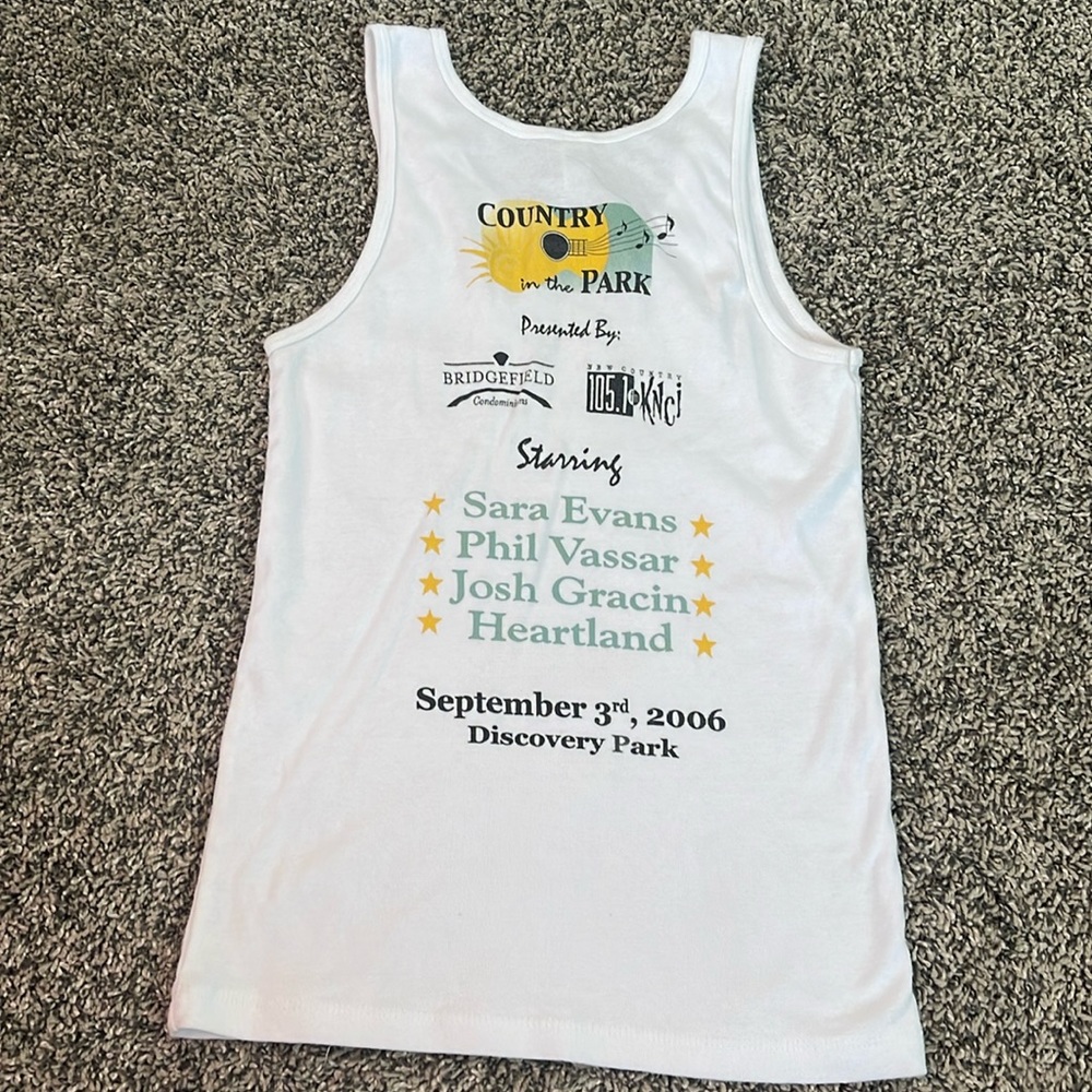 country music tank top, size Large juniors